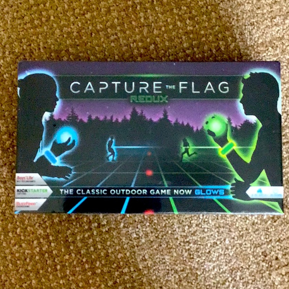 Glow in the Dark Capture the Flag Outdoor Teen Game. NEW.